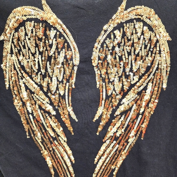 Guess angel wing top shirt sz small - Picture 3 of 4